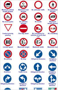 Traffic signs