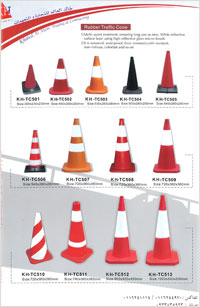 -Reflective traffic cones